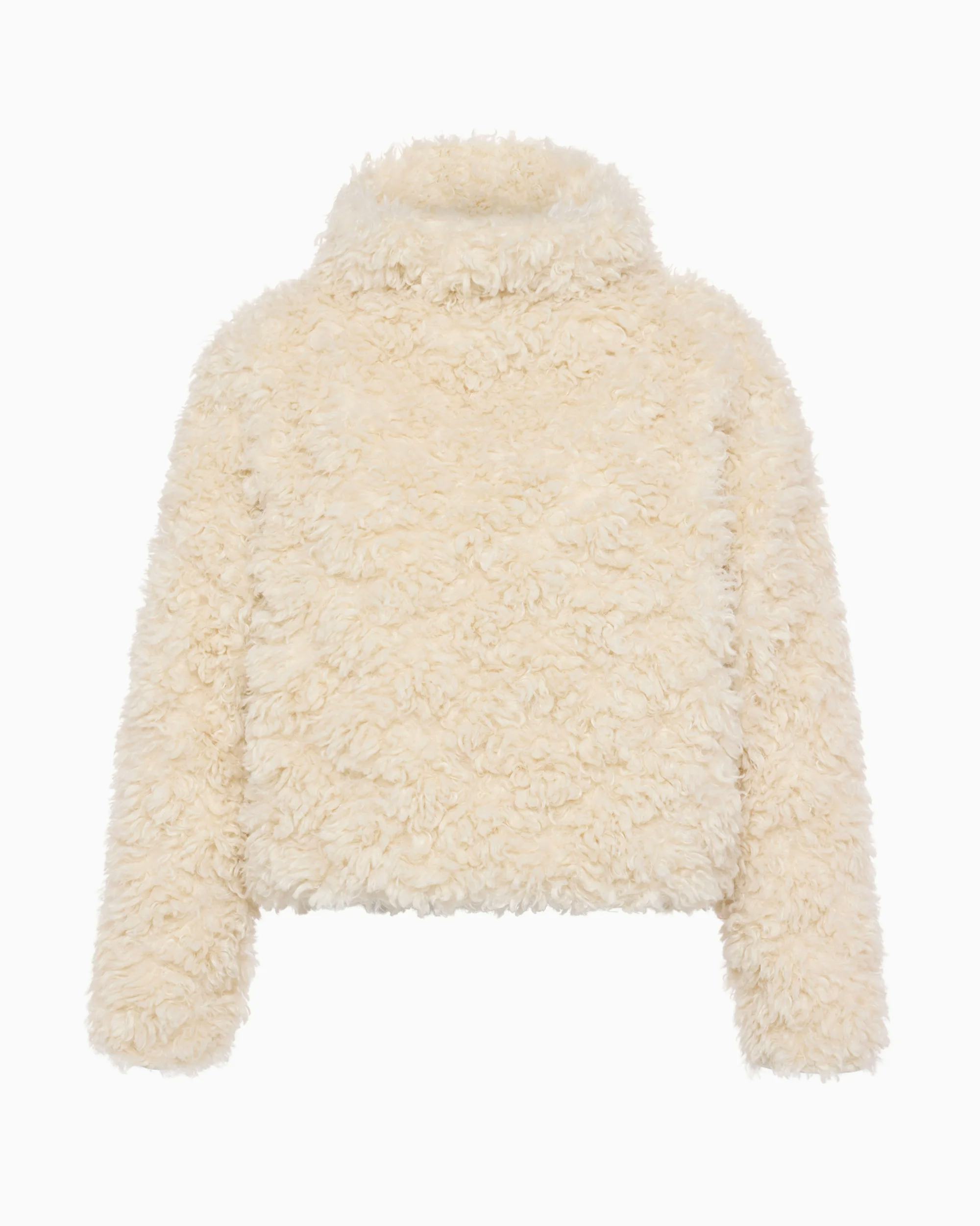 Shaggy Faux Fur Pullover