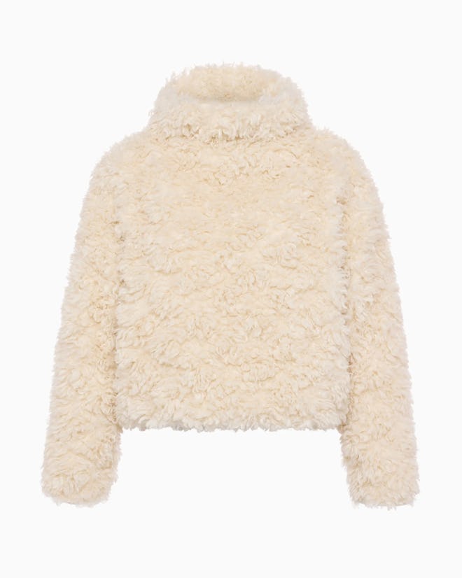 Shaggy Faux Fur Pullover