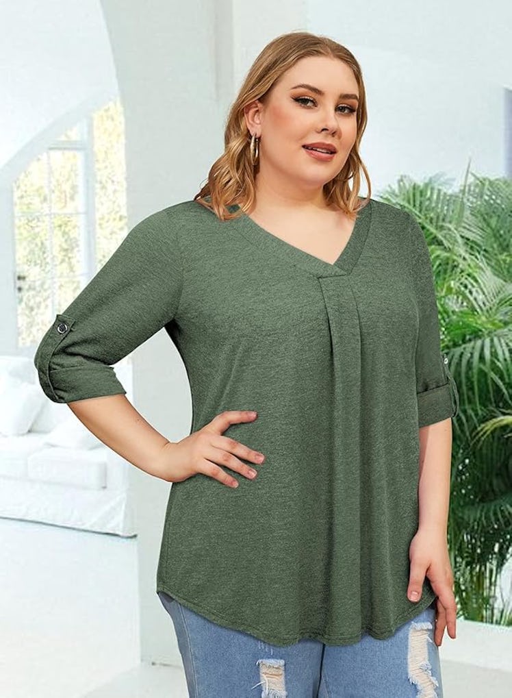 Siddhe V-Neck Blouse