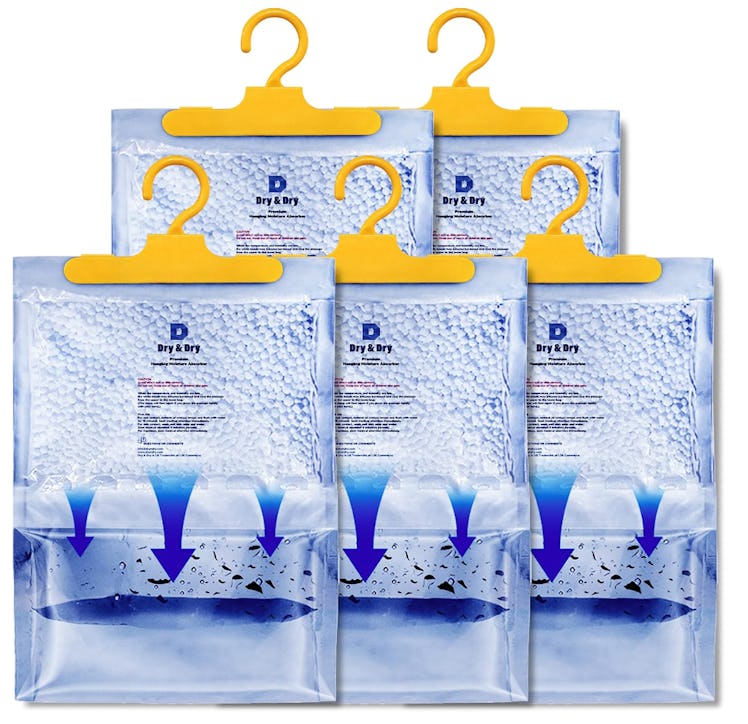 Dry & Dry Premium Moisture Absorbers (5-Pack)