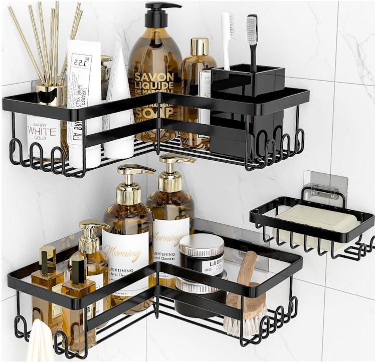 StorageRight Corner Shower Caddy (3-Pack)
