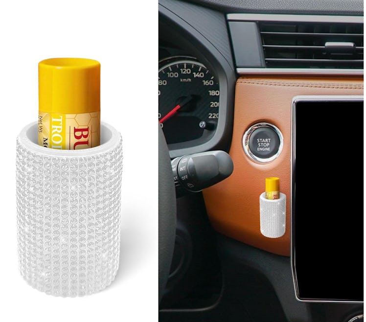 xbrtaia Car Chapstick Holder