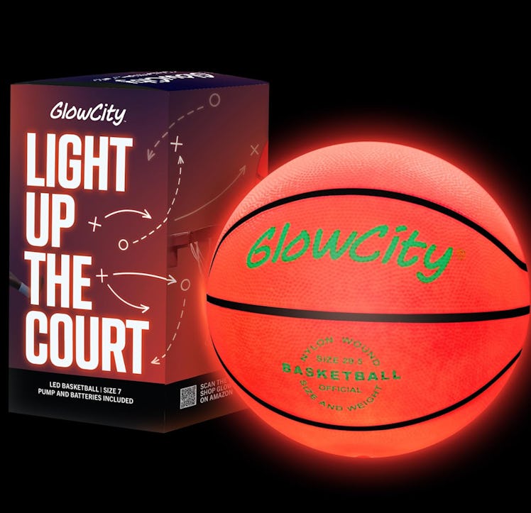 GlowCity Glow in The Dark Basketball 