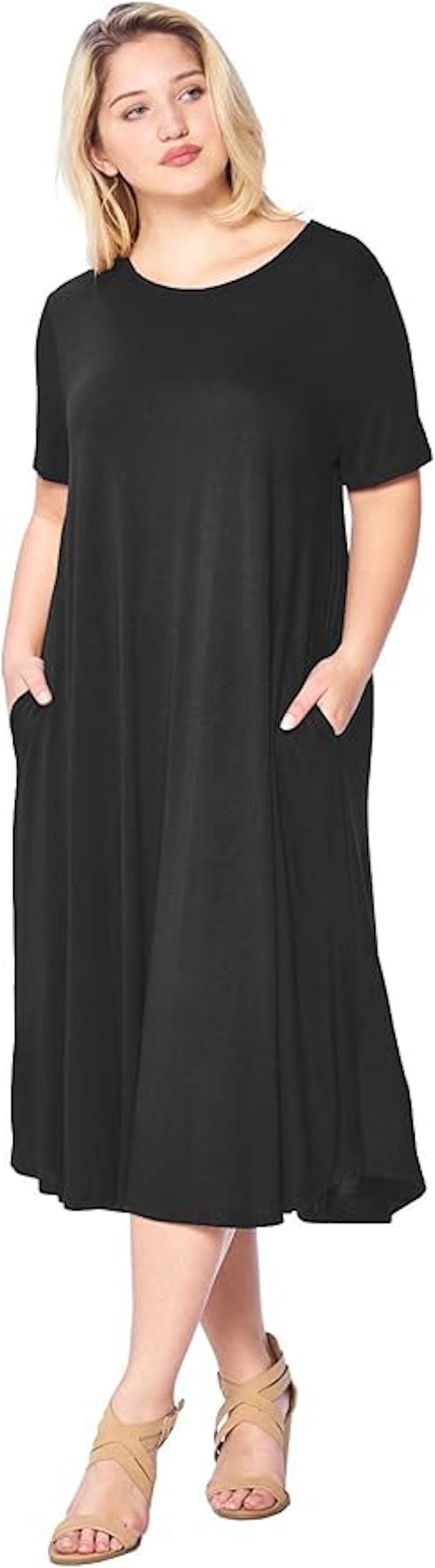 Modern Kiwi® Flowy Midi Dres