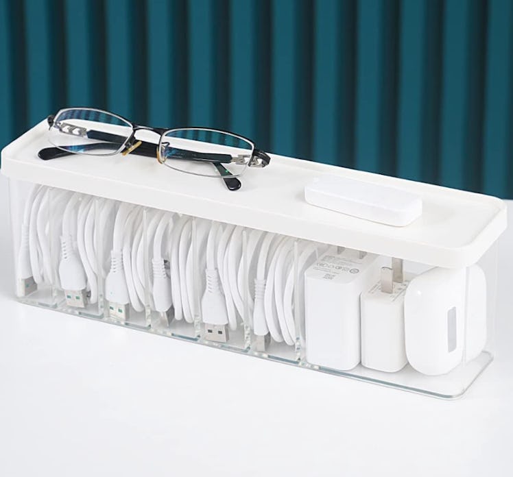 Nkocvew Charger Cable Cord Storage Organizer
