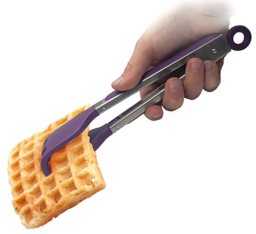 Kitchen Discovery 2-in-1 Grabber Tongs