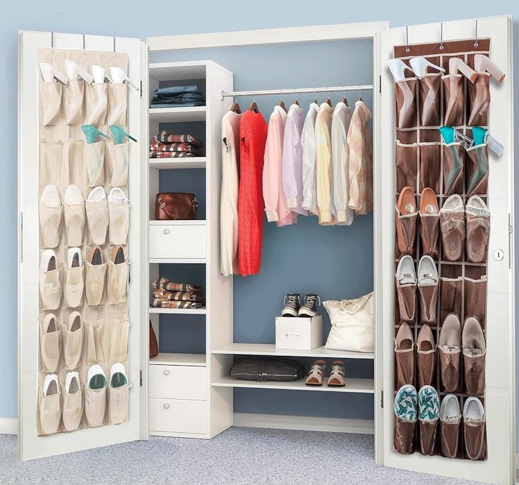 ZOBER Over-The-Door Shoe Organizer