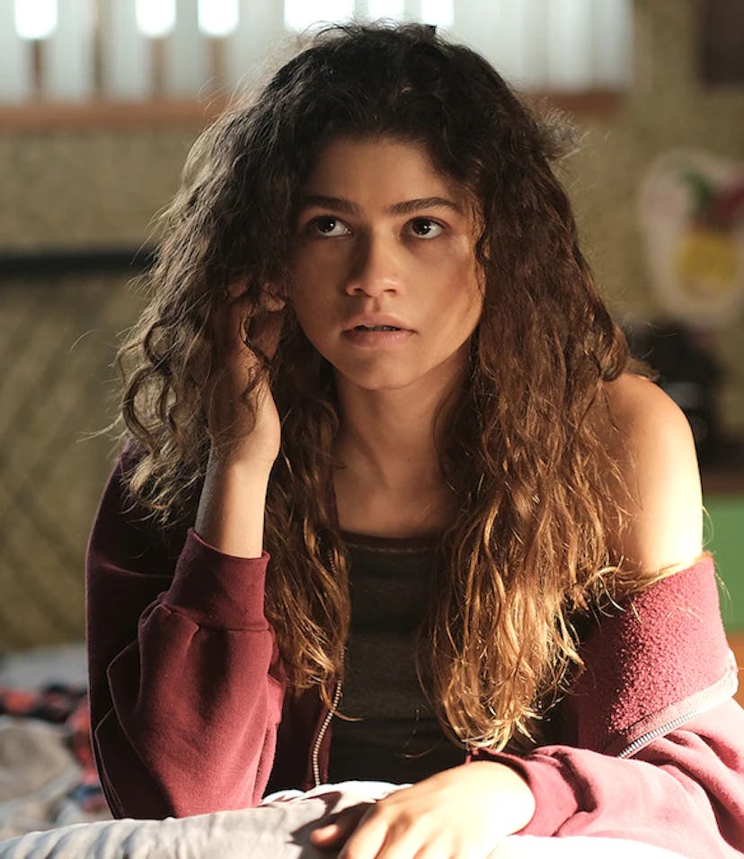 Zendaya spoke about how hard it can be on the 'Euphoria' set.