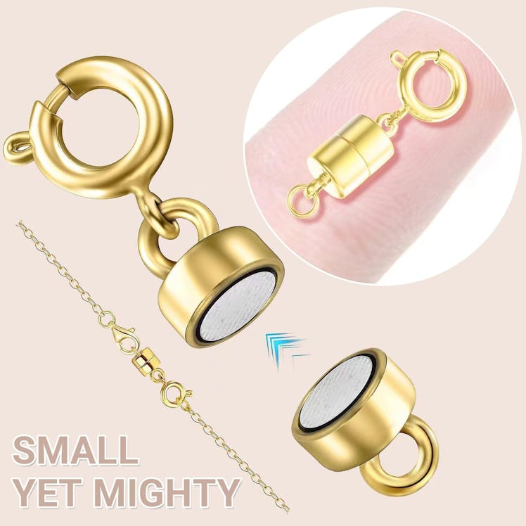 OHINGLT Magnetic Necklace Clasps (6-Pack)