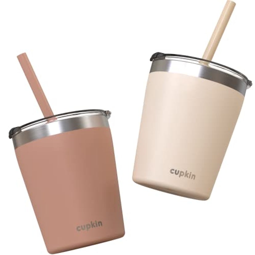 CUPKIN 8-Ounce Toddler Straw Cup