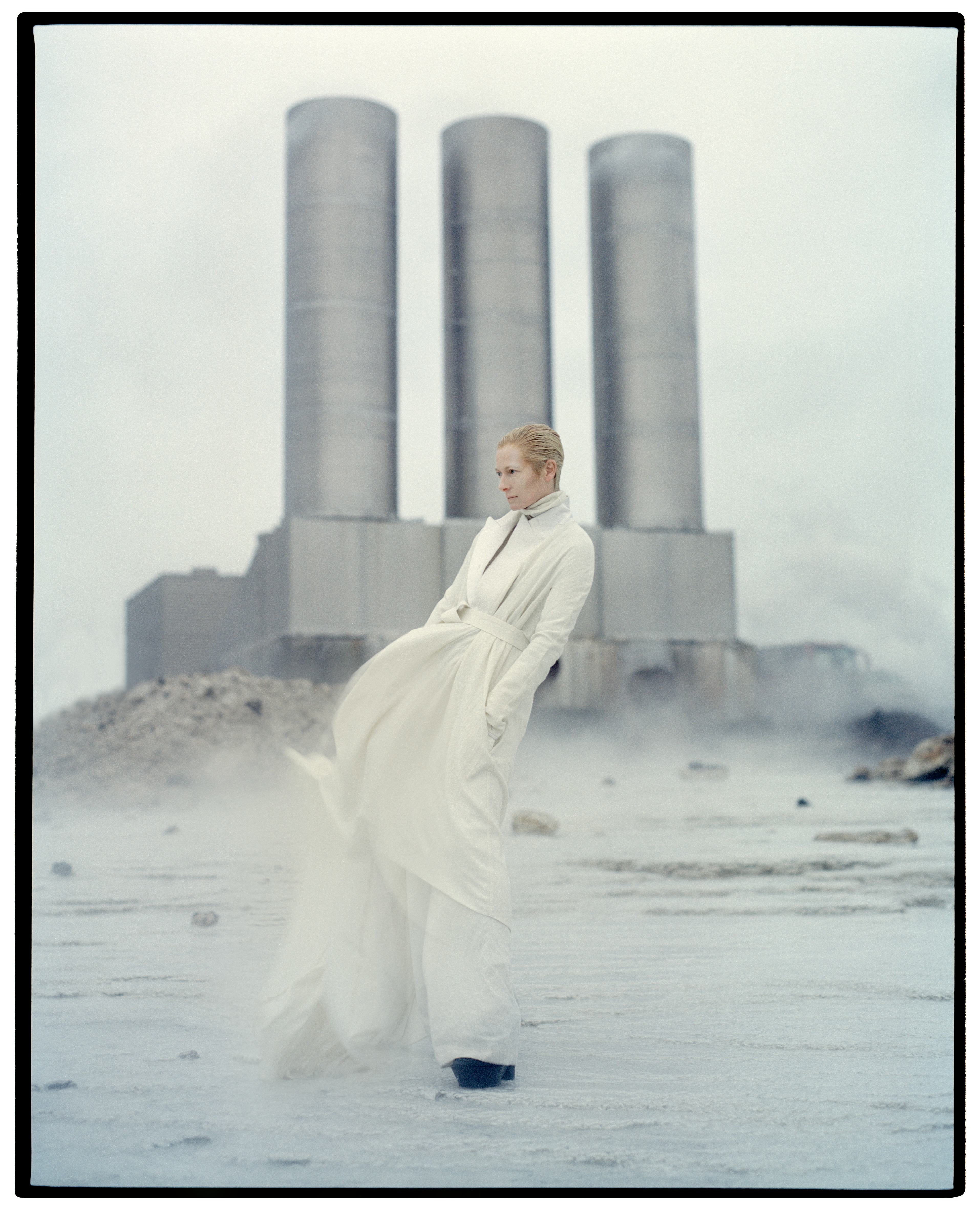 Tilda Swinton photographed by Tim Walker for W Magazine in September 2011.