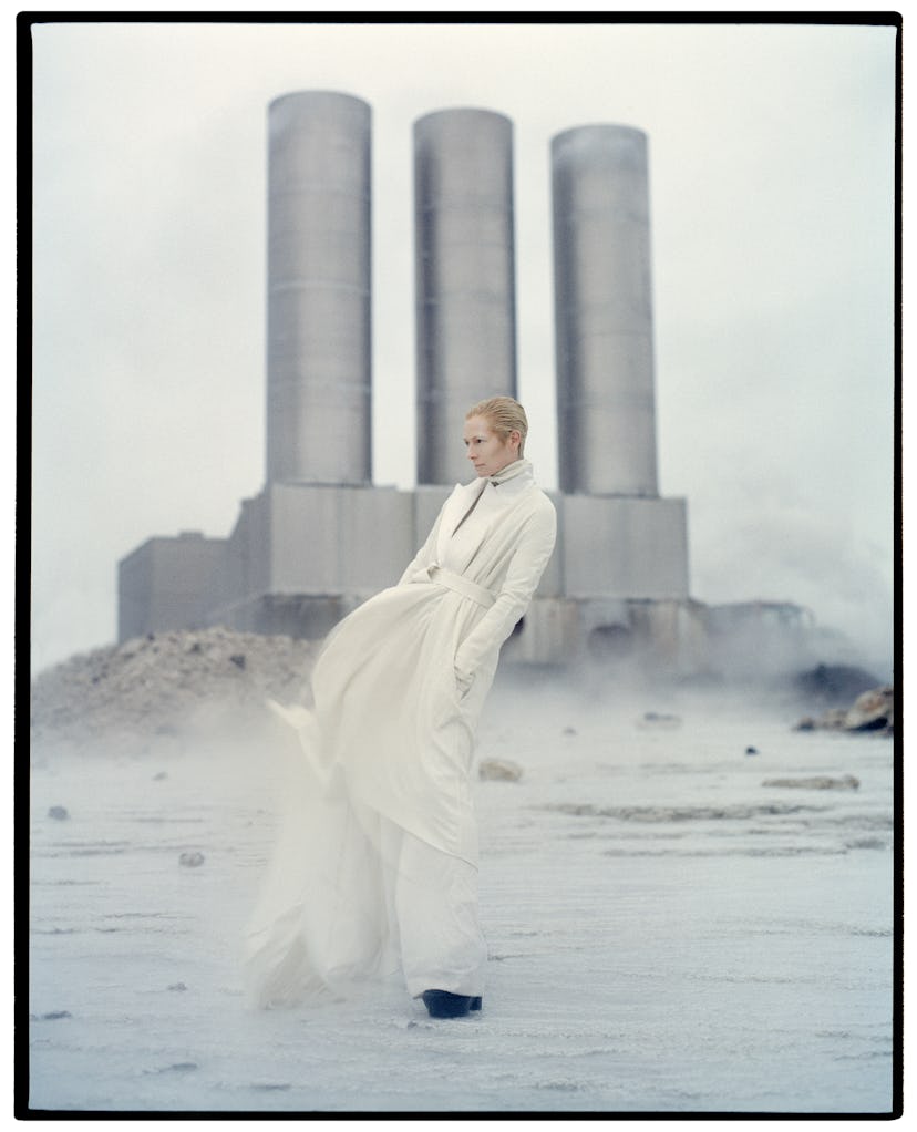 Tilda Swinton photographed by Tim Walker for W Magazine in September 2011.