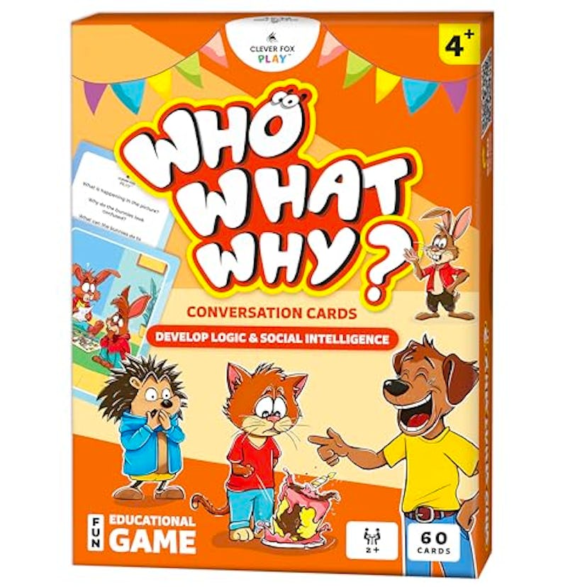 Who What Why Conversation Cards for Kids