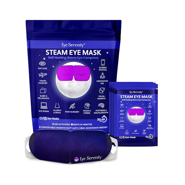 Eye Serenity Self-Heating Eye Masks (15 Pack)