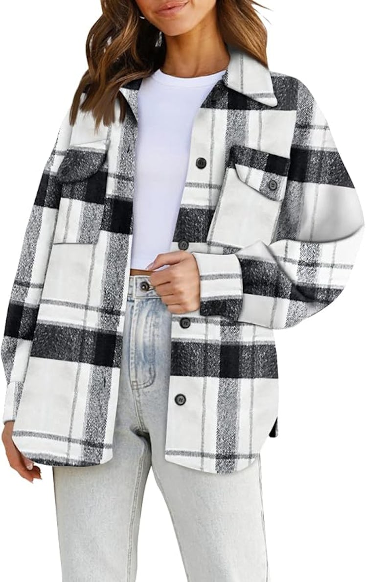 Trendy Queen Flannel Shacket