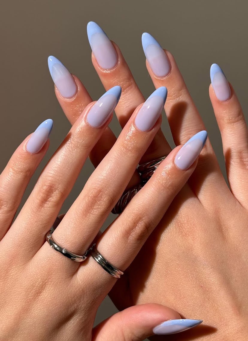 Blue 2025 Nail Art Trend Takes Center Stage