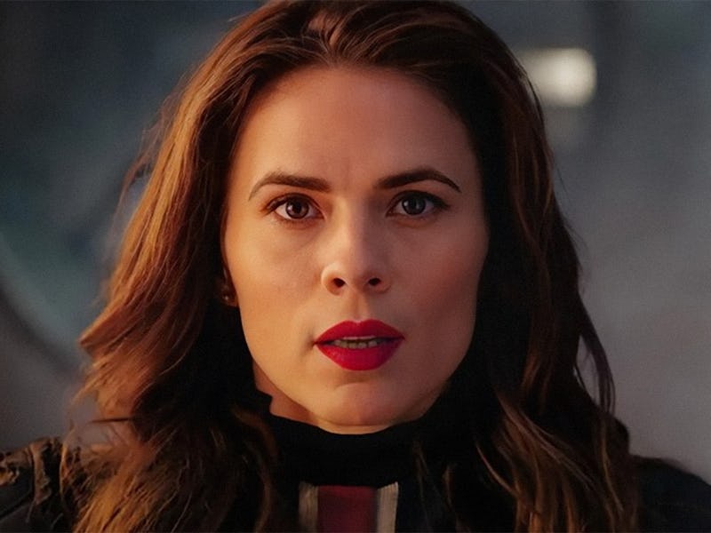 Hayley Atwell as Peggy Carter/Captain Carter in Doctor Strange in the Multiverse of Madness