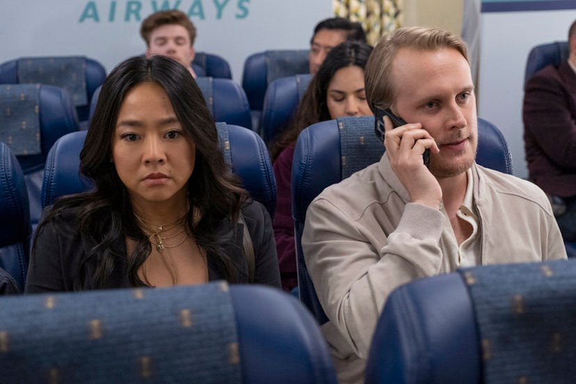 Stephanie Hsu and John Early on Laid.