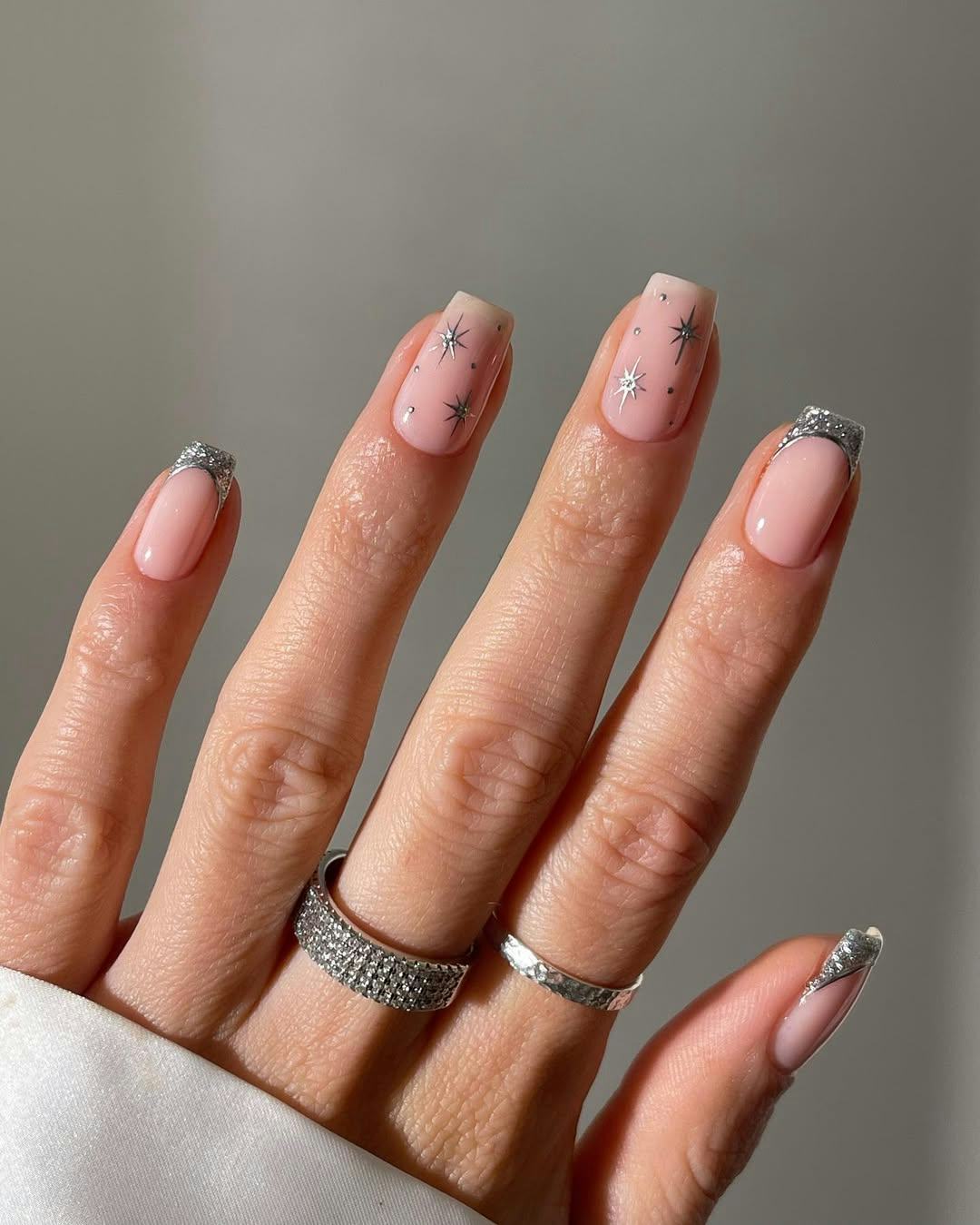 &ldquo;Ice princess&rdquo; manicures are on-trend for winter 2025.