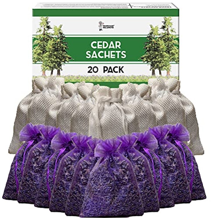 Professor Killamoth Cedar Chips and Lavender Sachets (20-Pack) 