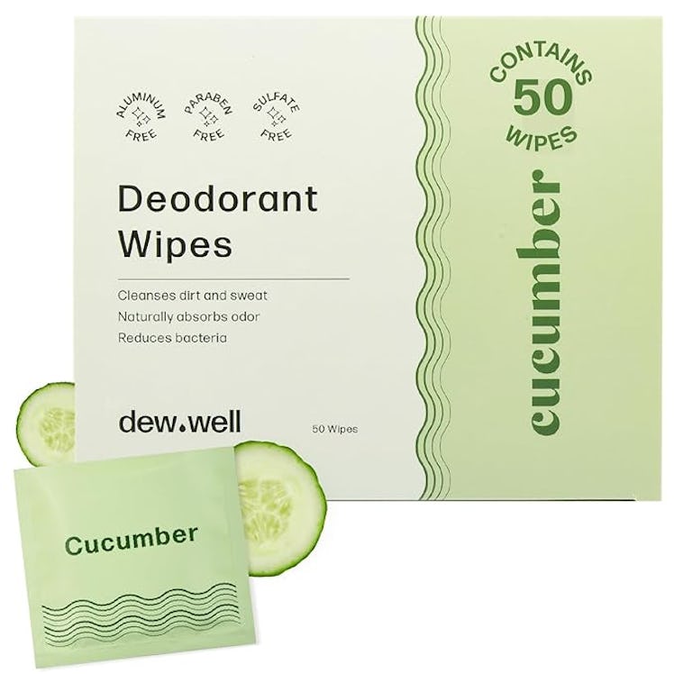 Dew Well - Refresh Deodorant Wipes (50-Pack)