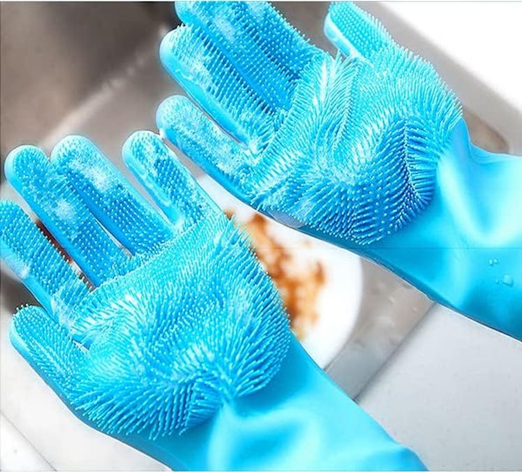 Yinceber Silicone Dishwashing Gloves