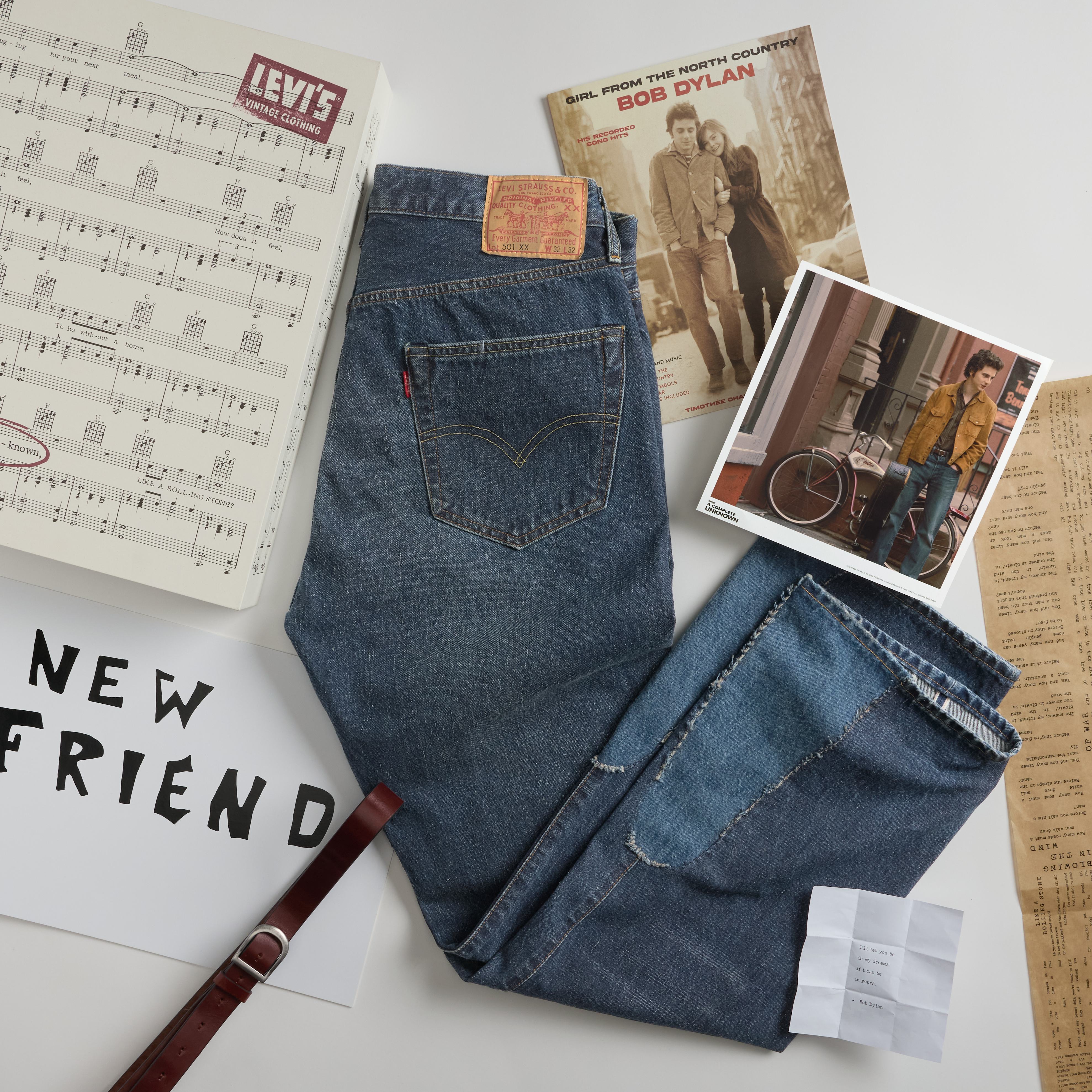 Levi's Vintage Launches 'A Complete Unknown' Capsule Collection