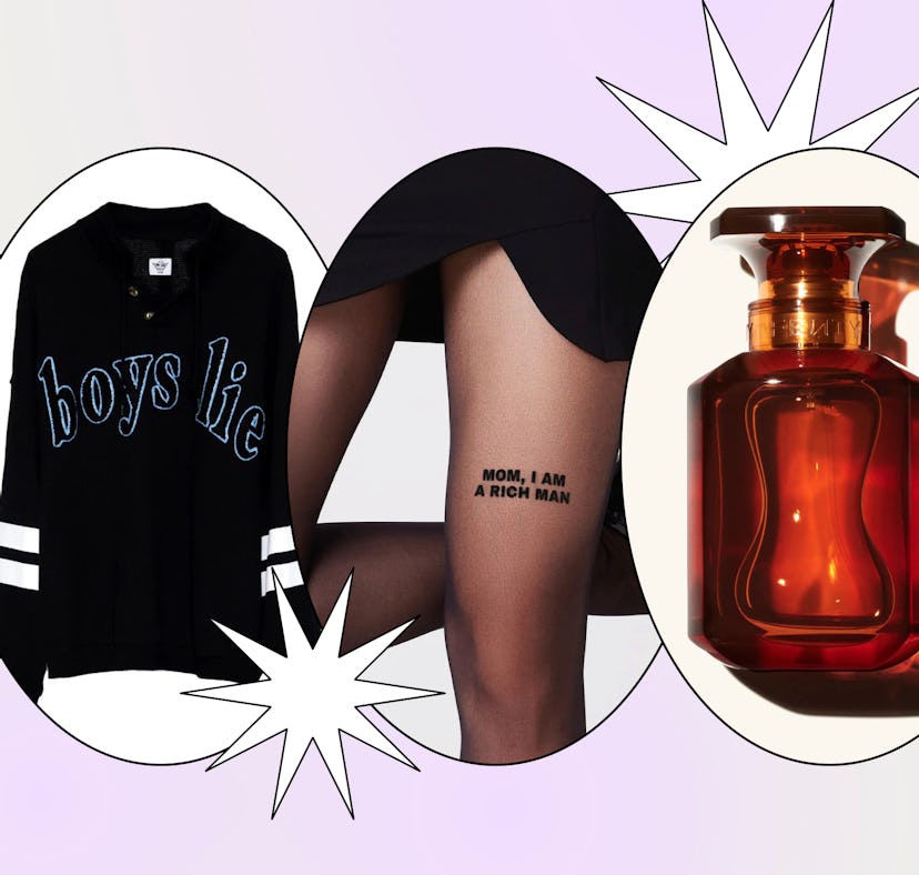 a hoodie, tights, and perfume for single girls this holiday season