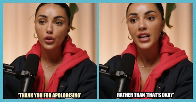 Two moms discuss how they teach their kids to accept apologies.