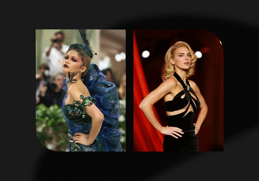 Take a look back at some of the most beautiful and jaw-dropping celebrity beauty moments from 2024.