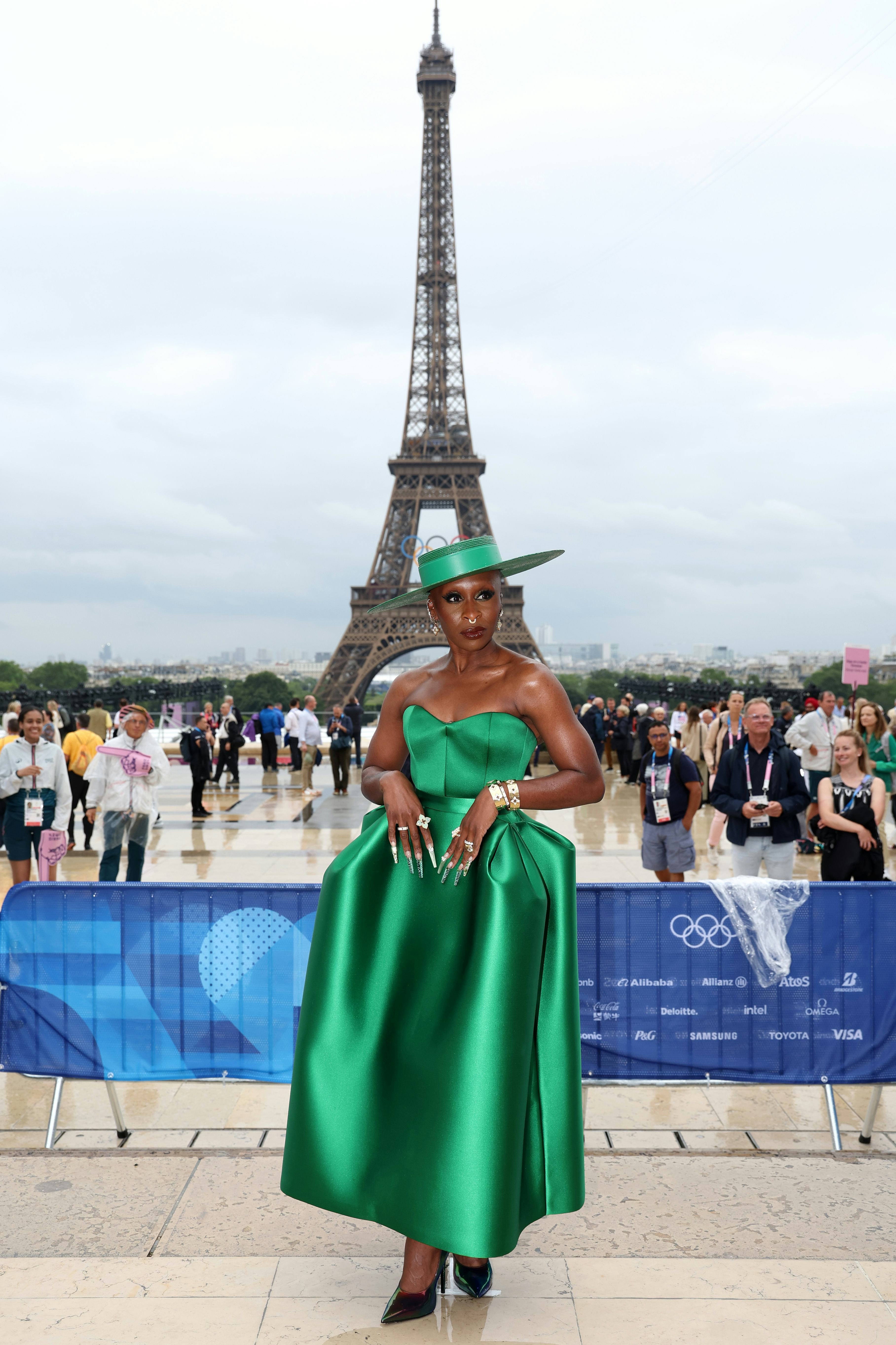 Cynthia Erivo at the 2024 Paris Olympics.