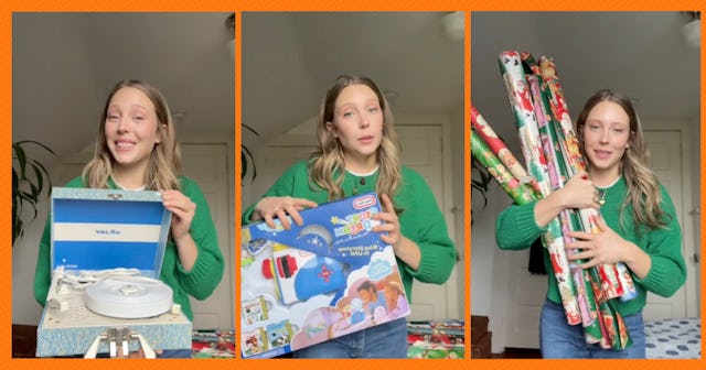One mom decided that she was going to thrift her son’s entire gift haul for the holidays, and she se...