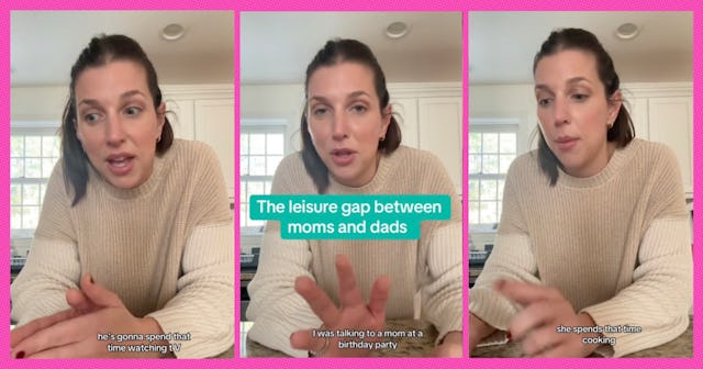 She points out something called “The Leisure Gap” which basically is a large variance of how men spe...