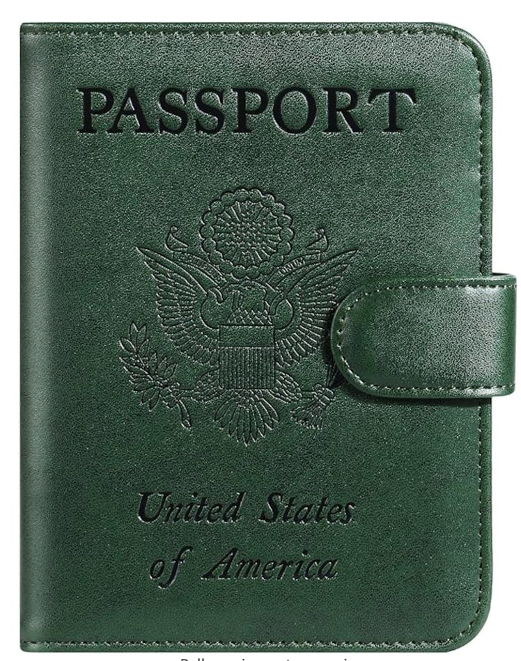 PASCACOO Airtag Passport Holder 