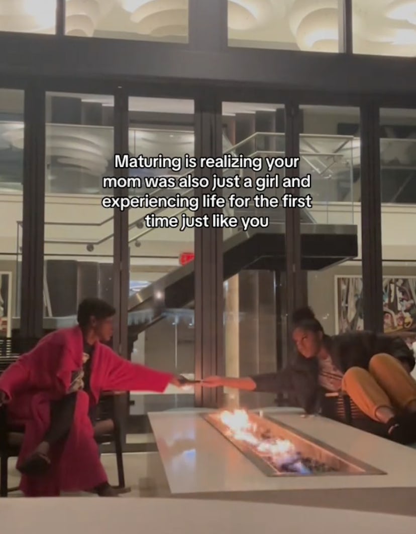 Girlhood is teaching children about their mothers' relatability.