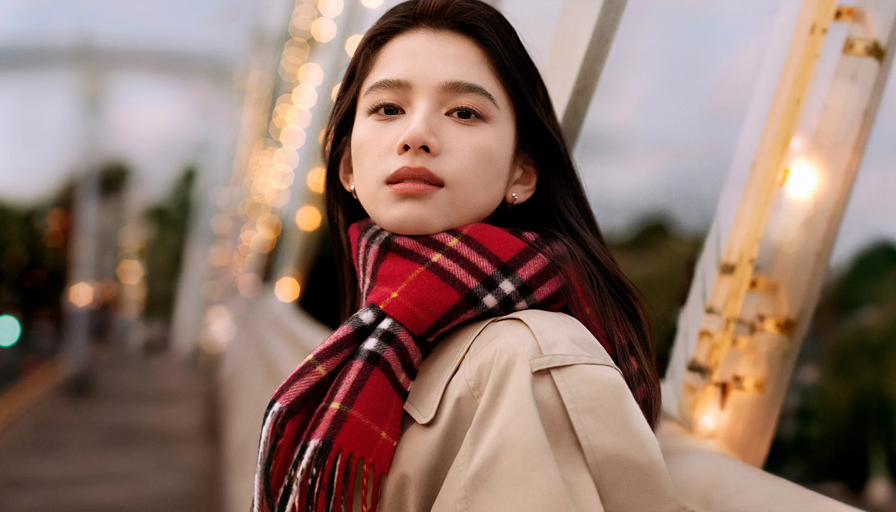 Monogram Burberry Silk Scarves Burberry Monogram Print  display picture 1