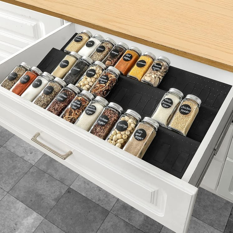 Famhap Spice Drawer Organizer (6-Pack)