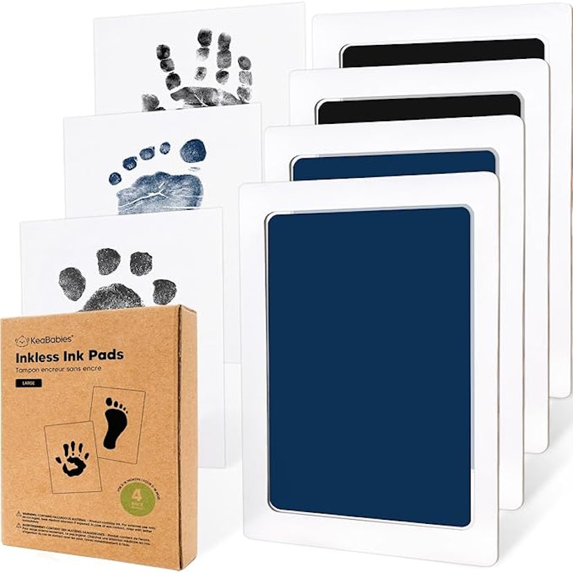 KeaBabies Inkless Printing Pads (4-Pack)