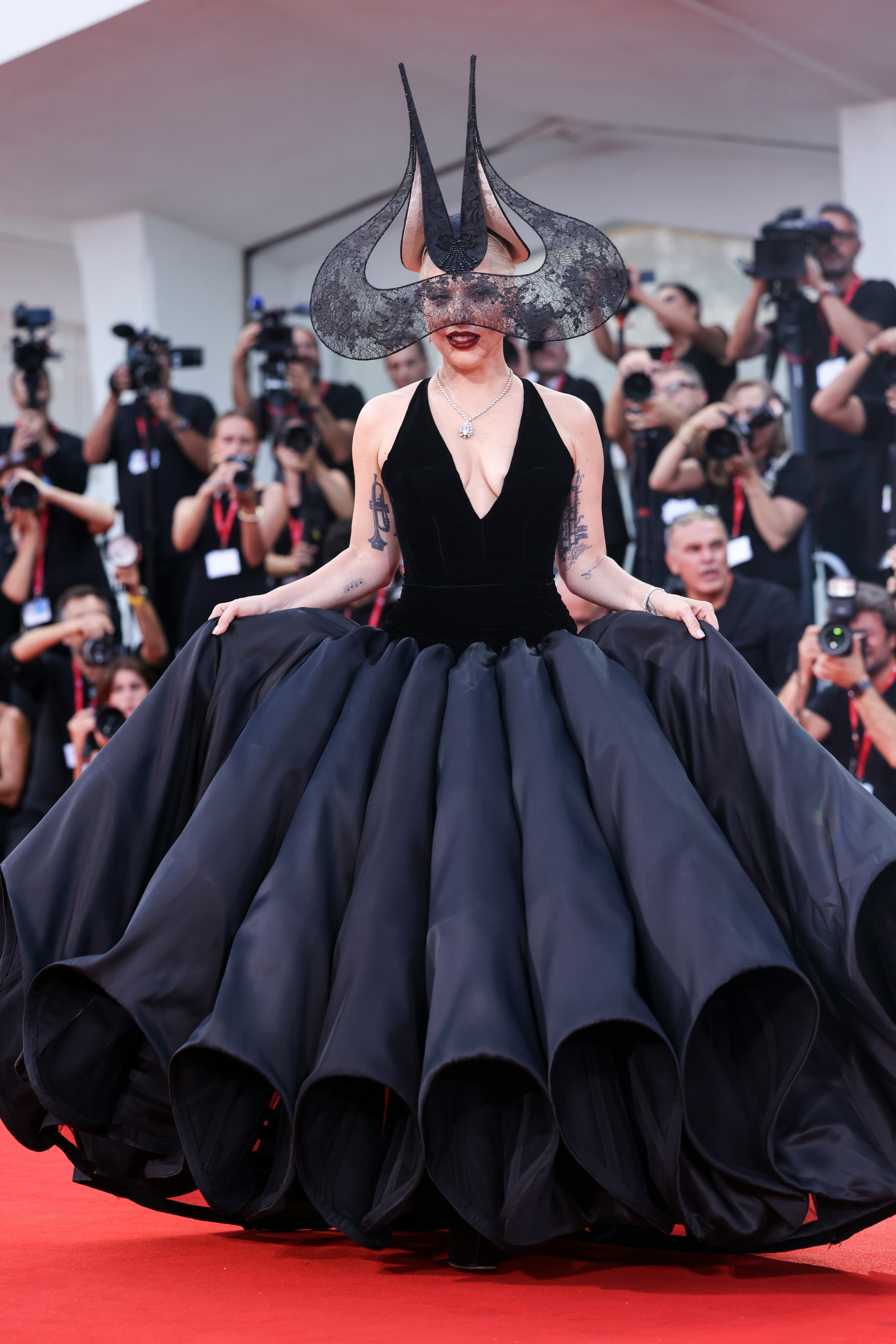 Lady Gaga at the Venice Film Festival for the &lsquo;Joker&rsquo; sequel.