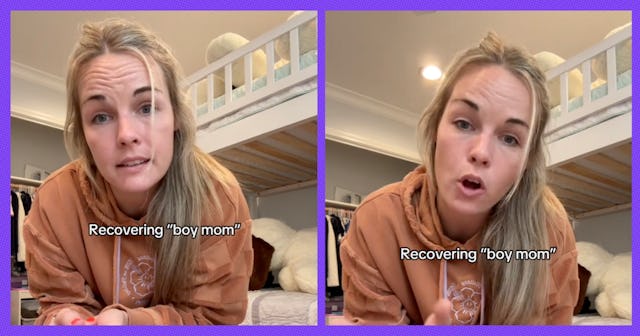 A woman explains why she no longer uses the term "boy mom."