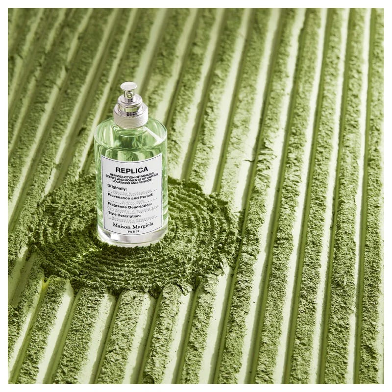 The now discontinued Maison Margiela ‘REPLICA’ Matcha Meditation Eau de Toilette launched in 2021.