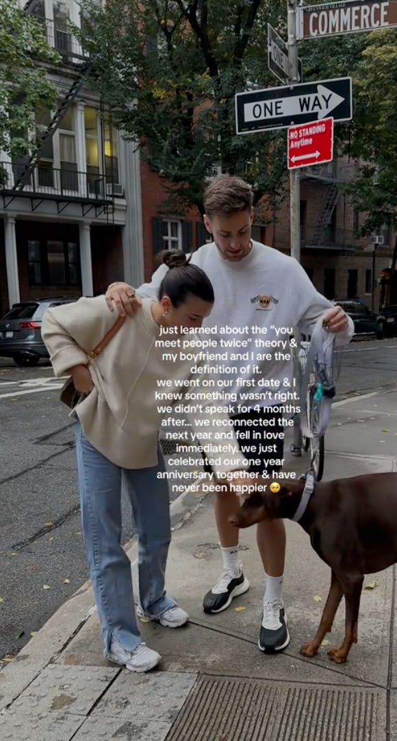 Is the &ldquo;meet them twice&rdquo; theory a healthy way to look at relationships?