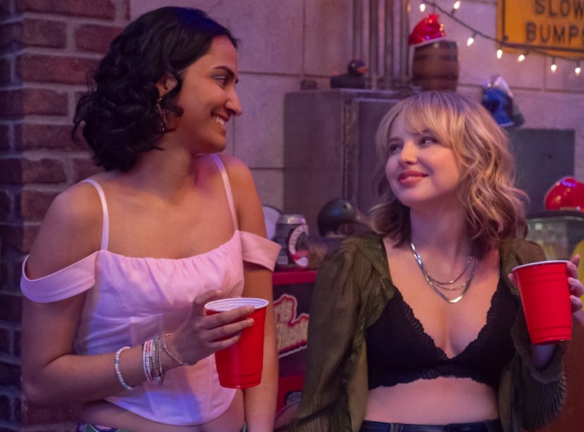 Mia Rodgers and Amrit Kaur spoke about Taylor and Bela's chemistry on 'Sex Lives of College Girls.'