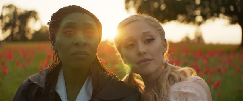 Ariana Grande and Cynthia Erivo in 'Wicked'