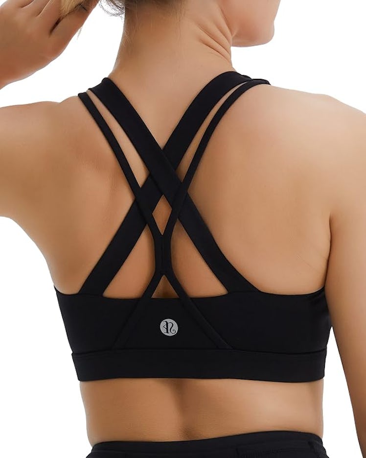 RUNNING GIRL Strappy Sports Bra