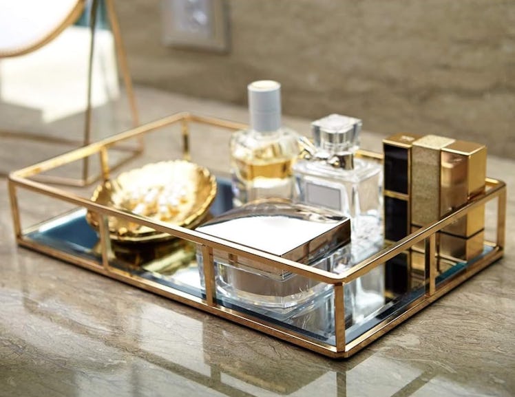 PuTwo Mirrored Tray