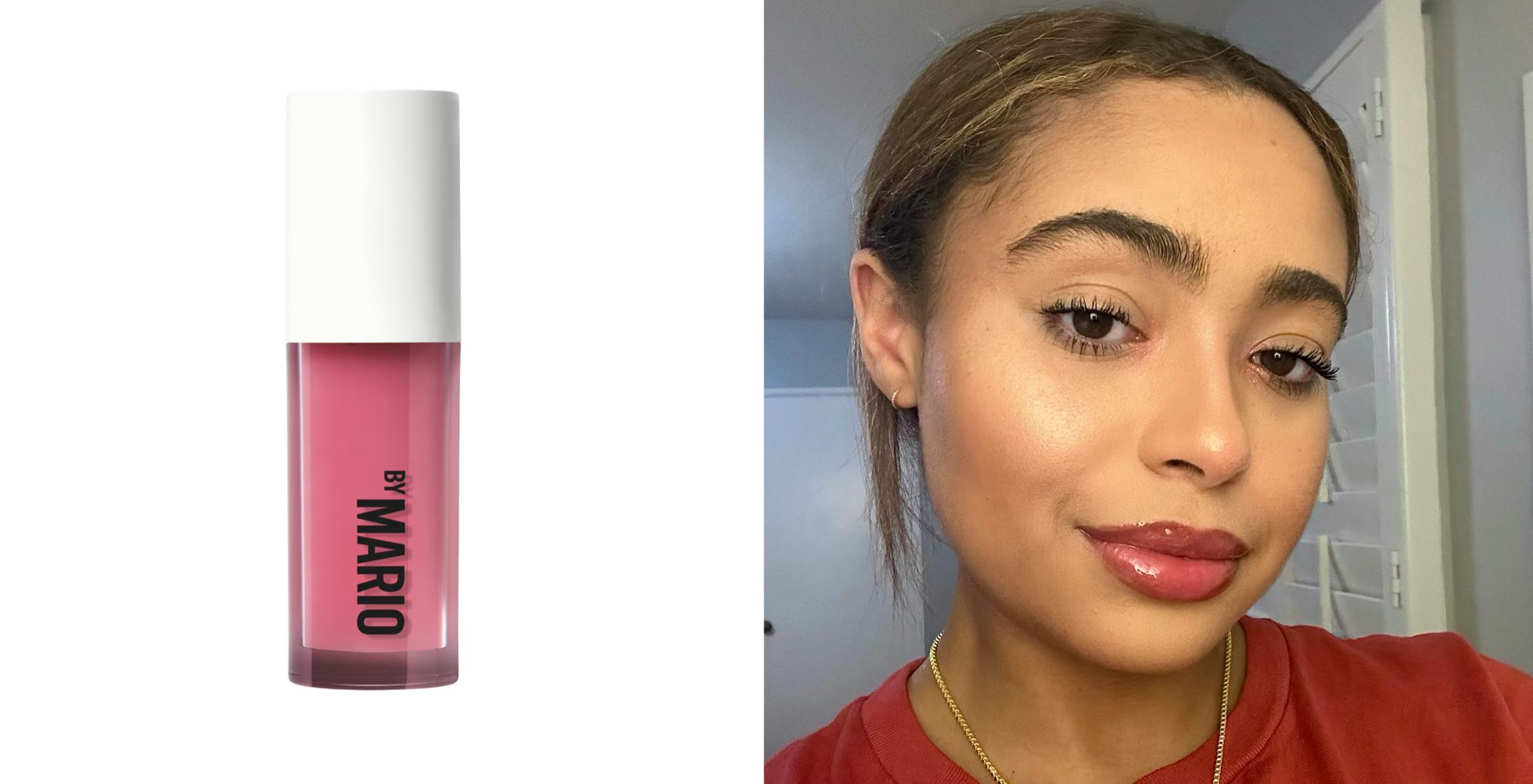 <div>Makeup By Mario's New Lip Gloss Is The Stuff Of Shiny, Hydrated Dreams</div>