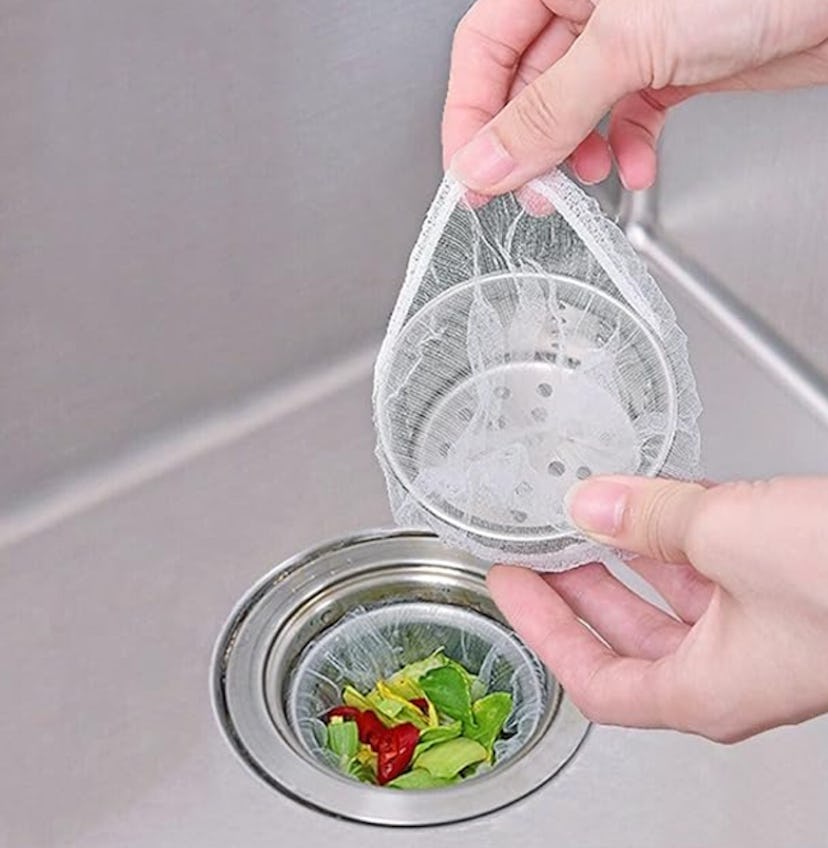 CNSZAT Kitchen Sink Strainer Mesh Bag (200-Pack)