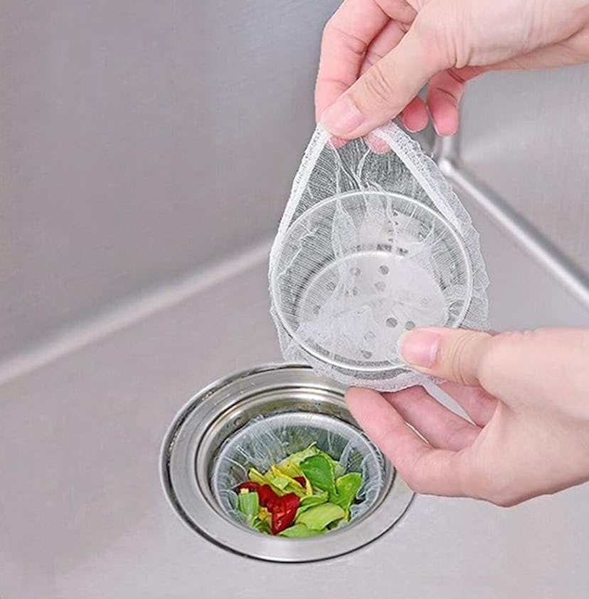 Kitchen Sink Strainer Mesh Bag (200-Pack)