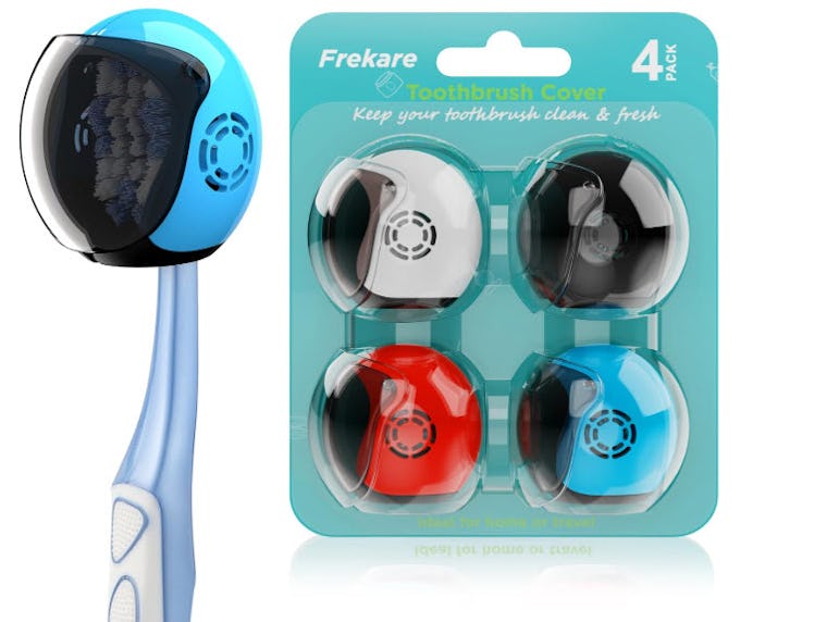 Frekare Helmet Toothbrush Cover Caps